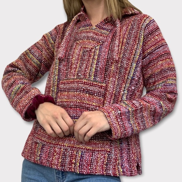 Tops - ⭐️50% OFF SALE Colorful Baja Hoodie